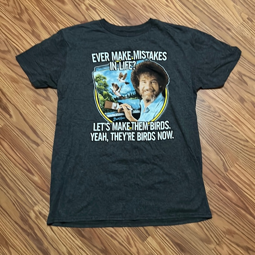 Bob Ross t-shirt size medium